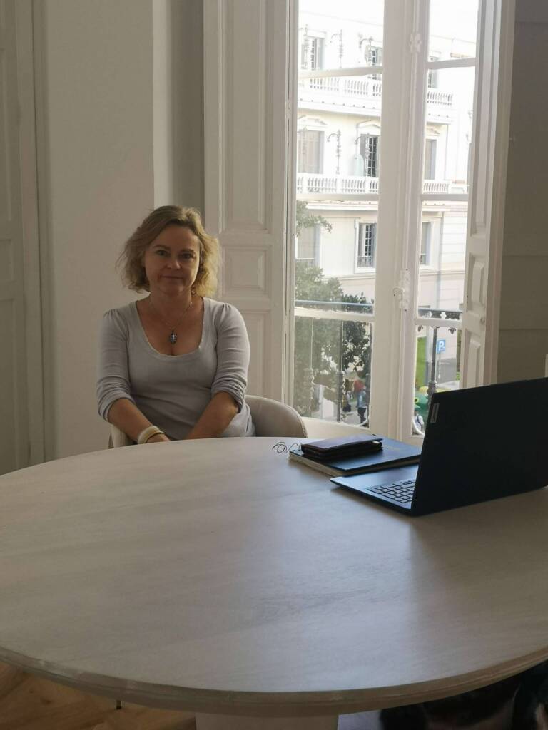 Sinead Daly in Malaga office